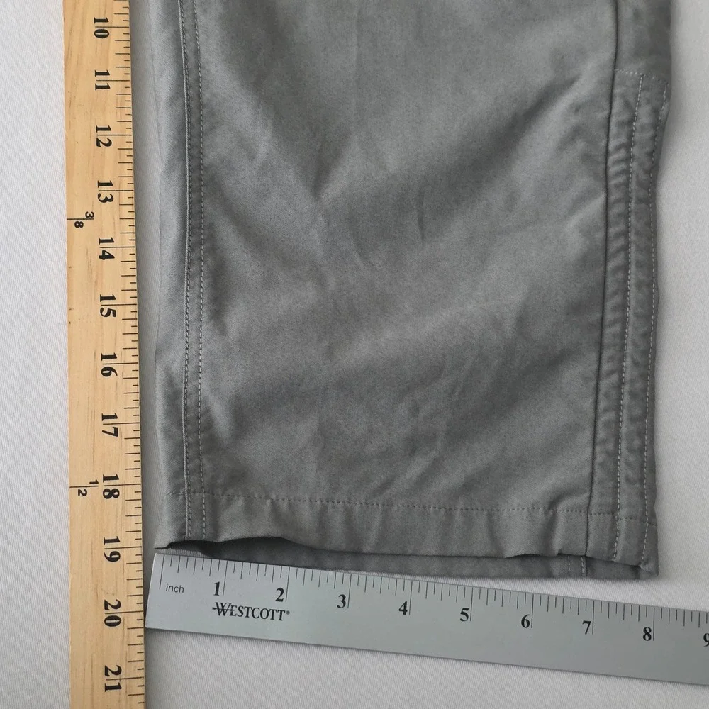Kuhl Trekr Kapri Women Gray Outdoor Hiking Stretch Capri Pants Size 10 32X19 - Picture 9 of 9